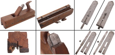 T.J. Mc Master & Company, Auburn, New York: Rare Combination T/G Molding Plane