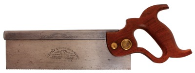 Henry Disston & Sons, Philadelphia, Pennsylvania: 10" Dovetail Saw