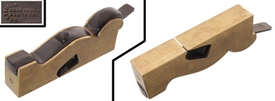 Unmarked: Ebony Infill Brass Shoulder Plane