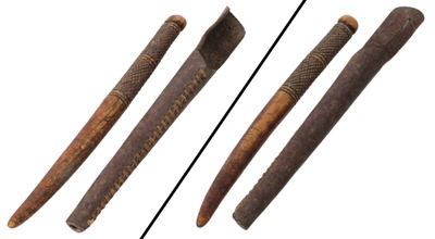 Unmarked: Spectacular Carved Bone Sailor's "Fid"