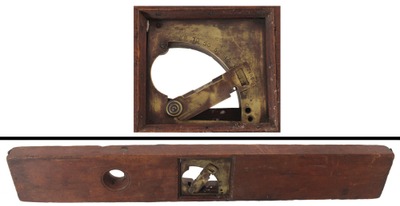 Unmarked: Early 30" Spirit Inclinometer Level