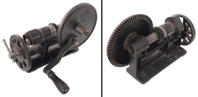 Stanley Rule & Level, No. 77: Hand Crank Dowel Machine