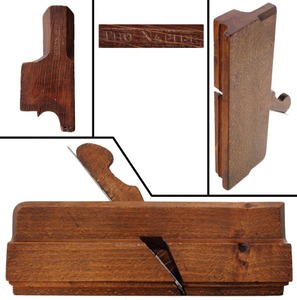 Thomas Napier, Philadelphia, Pennsylvania: Extra Clean 18th C. Bead Molding Planes
