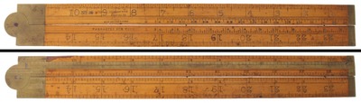 Stanley Rule & Level, No. 26: Two-Foot/Two-Fold Folding Rule