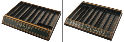 Stanley Rule & Level: Orig. Base For Rule Display Case