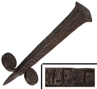Unmarked: Fancy Hand Forged "Denglestock"