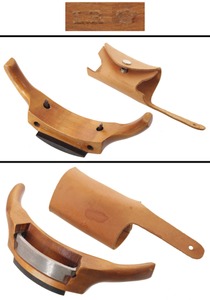 Leon Robbins, Bath, Maine: Extra Clean 3 1/2" Chair Mkrs. Travishe
