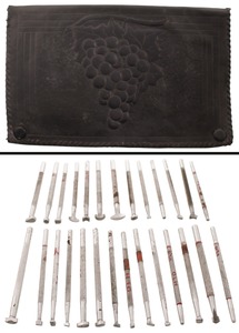 Craftool Company, Los Angeles, California: Working Set Of Clean Leather Tools
