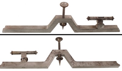 Unmarked: Ca. 1860's Shop Made Guide Liner Level