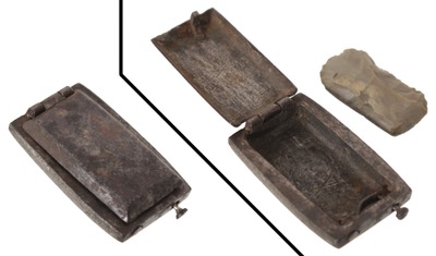 Unmarked: Early 19th Century Iron Tinder Box