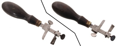Unmarked: Rare Leather Wkrs. Corner Cutting Tool