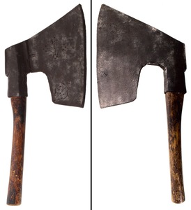 Unmarked: Early 11 1/2 Europea Broad Axe