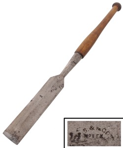Peck, Stow & Wilcox Company, Southington, Connecticut: 2 1/2" Width Carpenters Slick