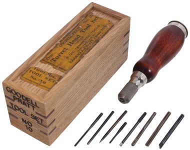 Goodell-Pratt Company, Greenfield, Massachusetts, No. 10: Turret Head Tool Handle