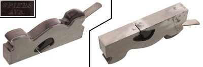 Stewart Spiers, Ayr, Scotland, No. 8: Dovetailed Steel Metallic Plane