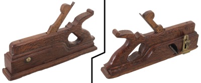 Unmarked: Artfully Crafted Burl Wood Rabbet Plane
