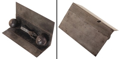 Frank Tripp, Boston, Massachusetts: Cast Iron Core Box Metallic Plane