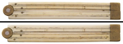 STANLEY (Unmarked), No. 90: One- Foot/ Four-Fold Folding Rules