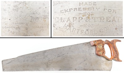 Harvey W. Peace, Brooklyn, New York: Extra Clean 22" 6 Pt. Rip Saw