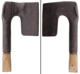 Unmarked: Early Hand Forged Hewing Axe