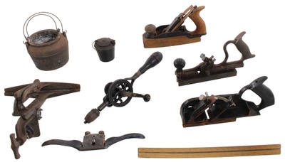 Assorted Makers: Lot Of Sound & Usabl Woodworking Tools