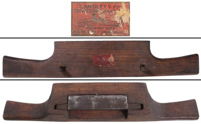 Langley's Cooperage Equipment: Cooper's Adjustable Head Shave