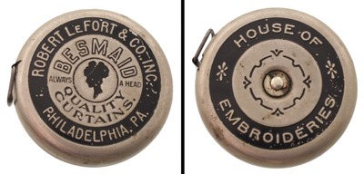 Lufkin Rule Company, Saginaw, Michigan: Extra Clean Advert. Tape Measure