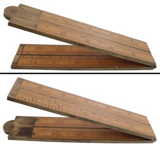H. Chapin, U.S. Standard, No. 26: Two-Foot/Four-Fold Folding Rule