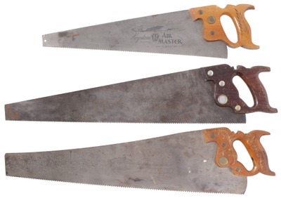 Assorted Makers: Three Extra Clean Hand Saws