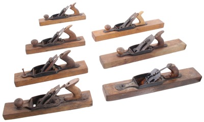 Stanley Rule & Level: Lot Of Restoration Grade Transitional Planes