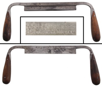 H.D. Smith Company, Plantsville, Connecticut: "Perfect Handle" Draw Knife
