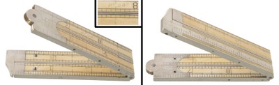 E.A. Stearns & Company, No. 53 B: One Foot, Four Fold Folding Rule