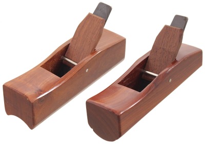 Unmarked: Unused Pair Of Mahogany H/R Planes