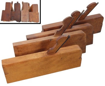 L. Kennedy, Hartford, Connecticut: Four Clean Complex Molding Planes