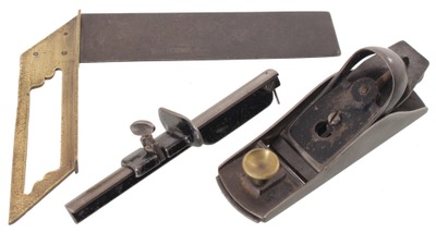 Assorted Makers: Three Early Type Woodworking Tools