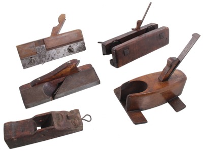 Assorted Makers: Five Spec. Purp. Woodworking Plane