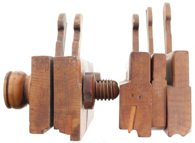 Carpenter, E.w./lancaster, Pa.: Four Extra Clean Molding Planes