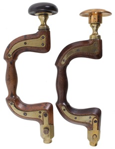 Assorted Makers: Two Plated "Sheffield" Braces