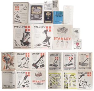 Stanley Rule & Level: Lot Of Two Color Print Advertisement