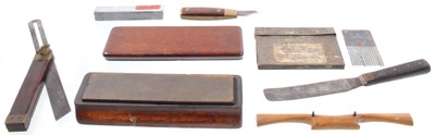 Assorted Makers: Lot Of Early Type Woodworking Tools