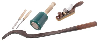 Assorted Makers: Lot Of Clean & Usabl Woodworking Tools