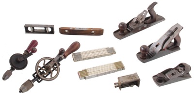 Assorted Makers: Lot Of Clean & Usabl Woodworking Tools