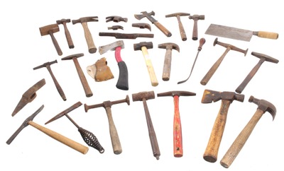 Assorted Makers: Lot Of Asst. HammersHammerads