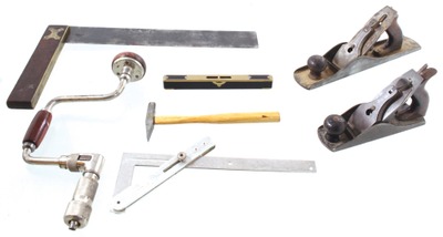 Assorted Makers: Lot Of Sound & Usabl Woodworking Tools