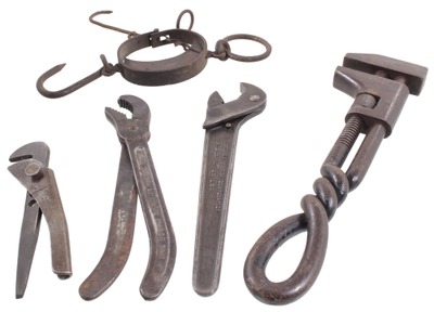 Assorted Makers: Lot Of Four Clean Unusual Wrenches