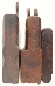 Assorted Makers: Three Early Maker Molding Plane