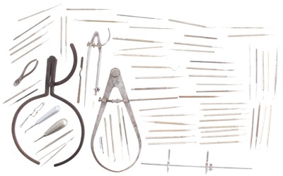 Assorted Makers: Four Early Type Machinists' Tools