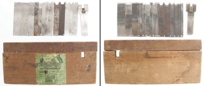 Stanley Rule & Level, No. P45CISET1BOX: Orig. Box Set Of Cutters Early #45