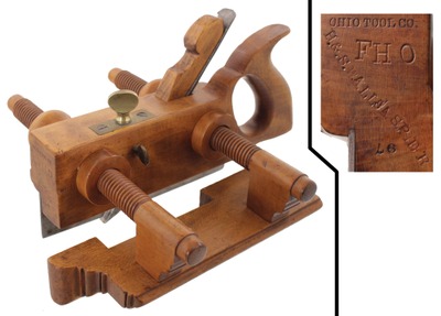 Ohio Tool Company, Columbus, Ohio, No. 97: Beech Handle Plow Plane