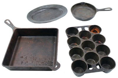 Griswold Manufacturing Company, Erie, Pennsylvania: Four Uncommon Cast Iron Cookware Items